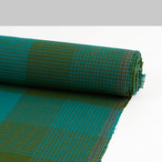 Lightweight Linen/Viscose Check - Rockpool