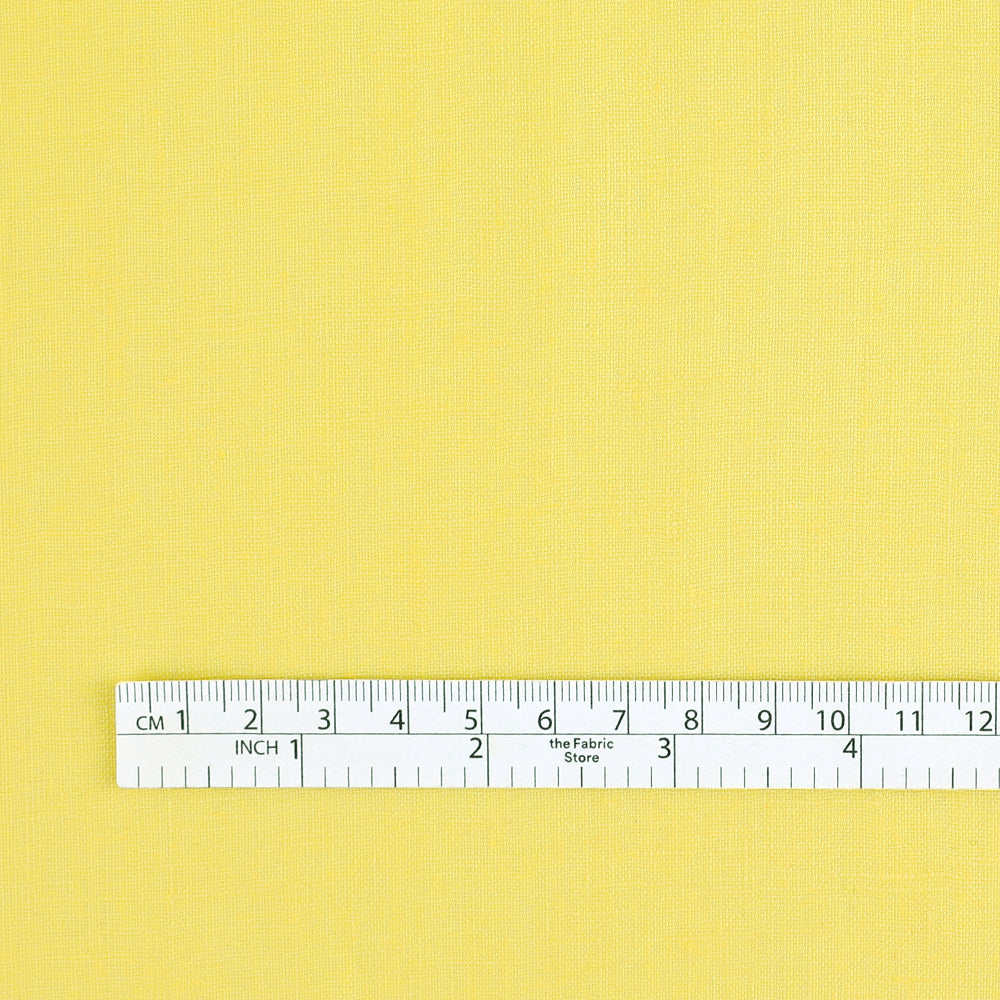 Plain Weave Linen - Lemonade