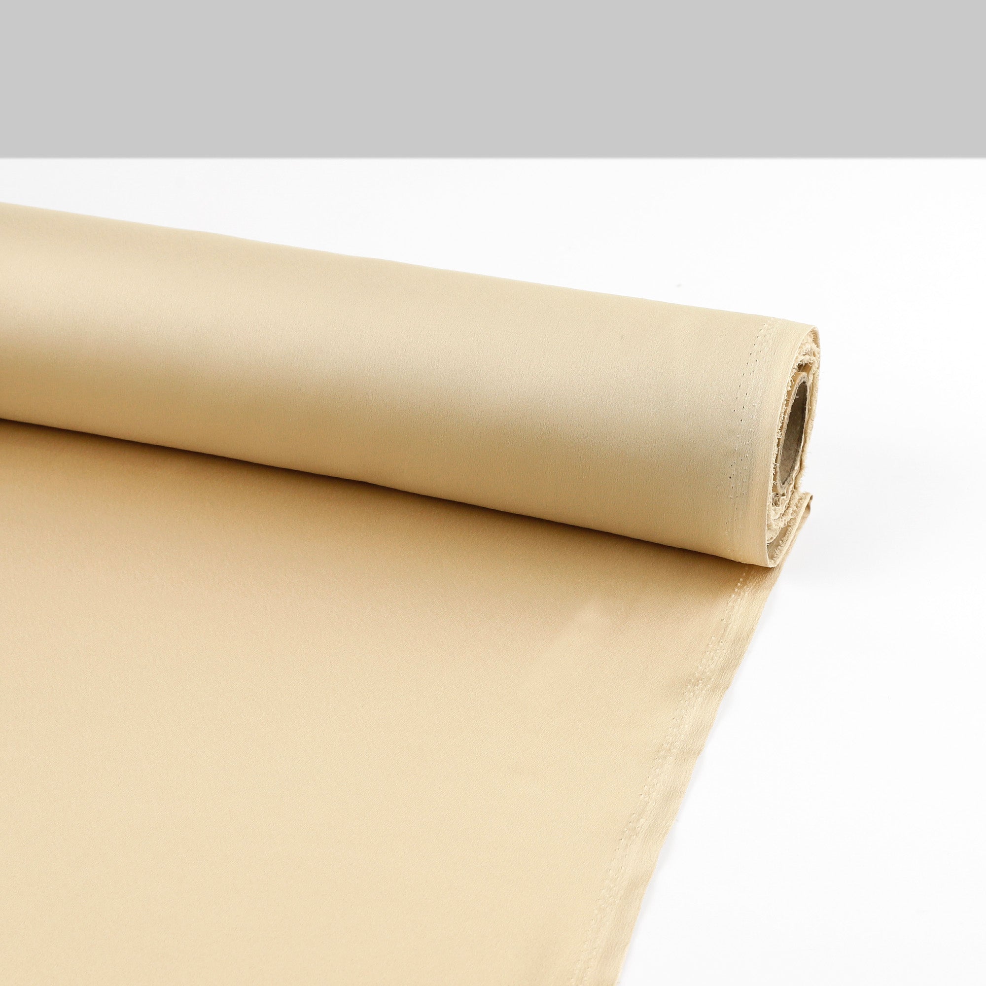 Lightweight Poly Satin - Soy