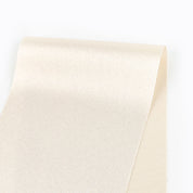 Poly Crepe Back Satin - Soy