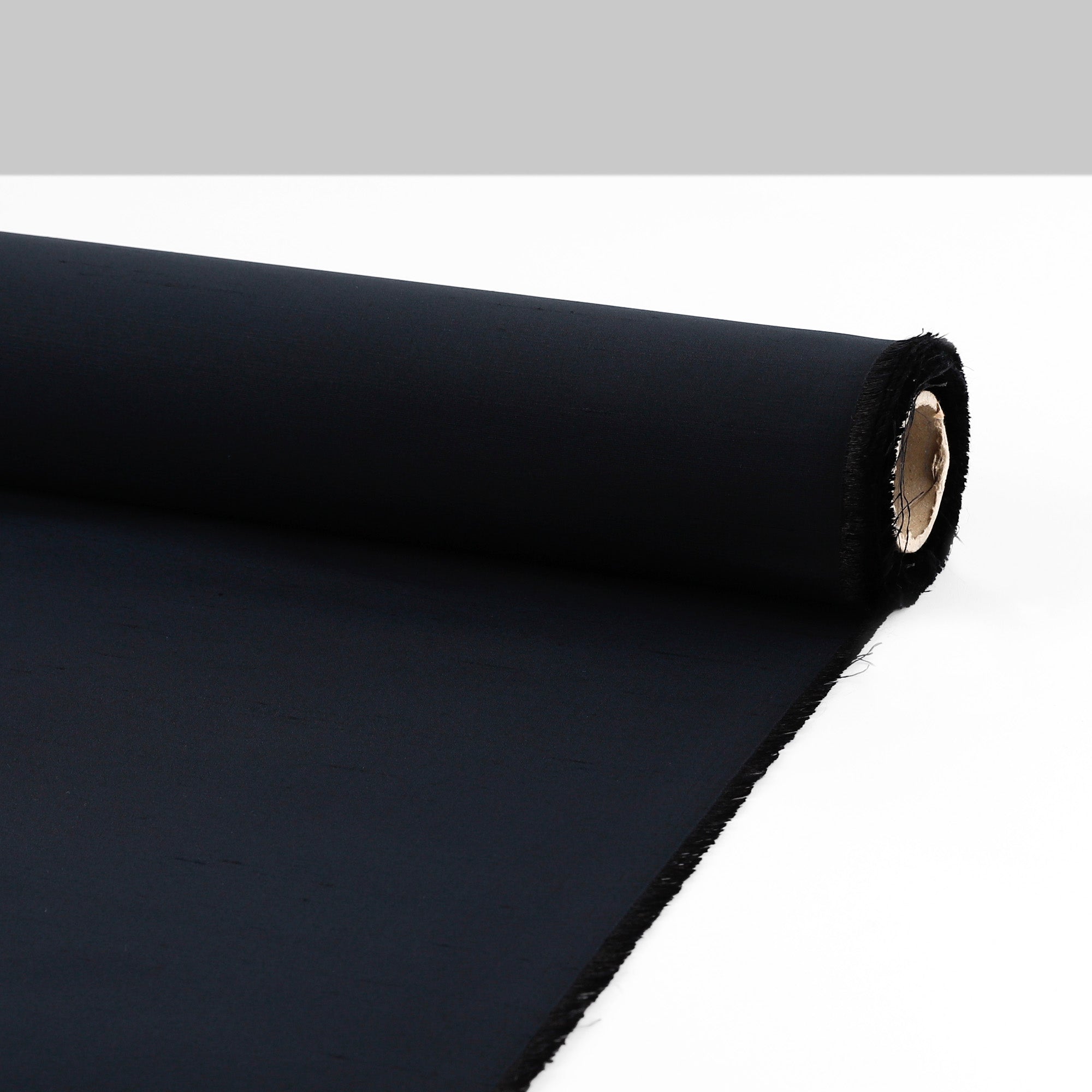 Slubby Stretch Silk / Nylon - Midnight