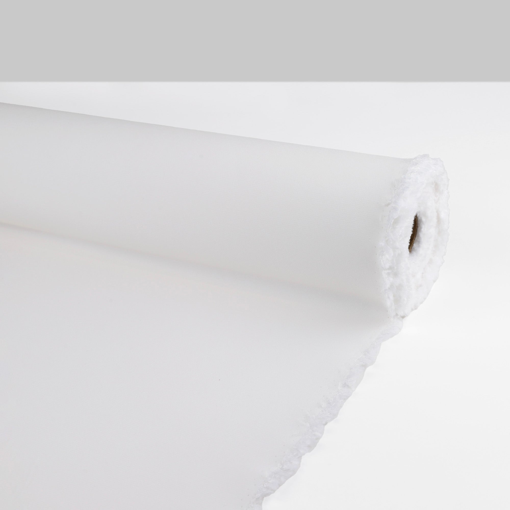 Stretch Viscose Crepe Ponte - White