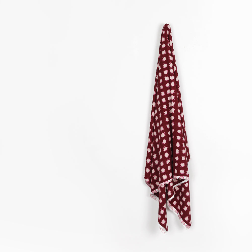 Spark Viscose Crepe - Beet