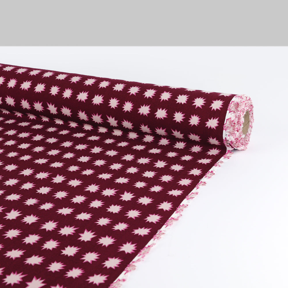 Spark Viscose Crepe - Beet