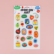 Produce Stickers Iron-Ons - Two Sheets