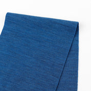 Pure Merino Interlock - Blue Heather
