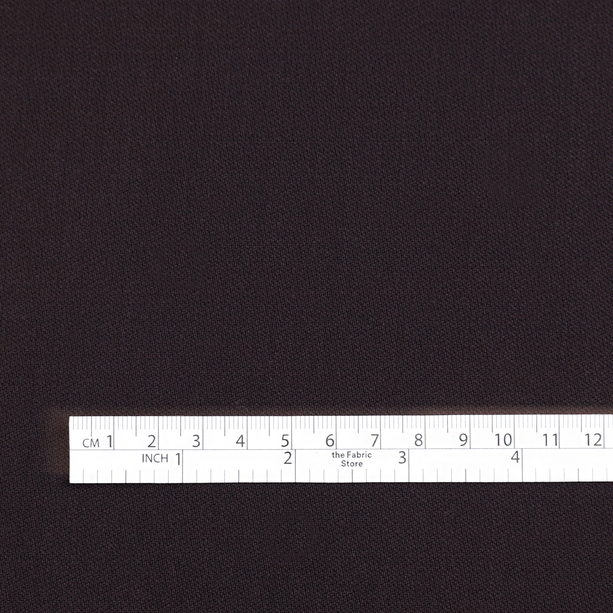 Pure Wool Suiting - Liquorice