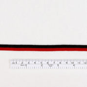 Double Stripe Tencel Jersey - White Mix