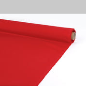 Stretch Cotton Poplin - Primary Red