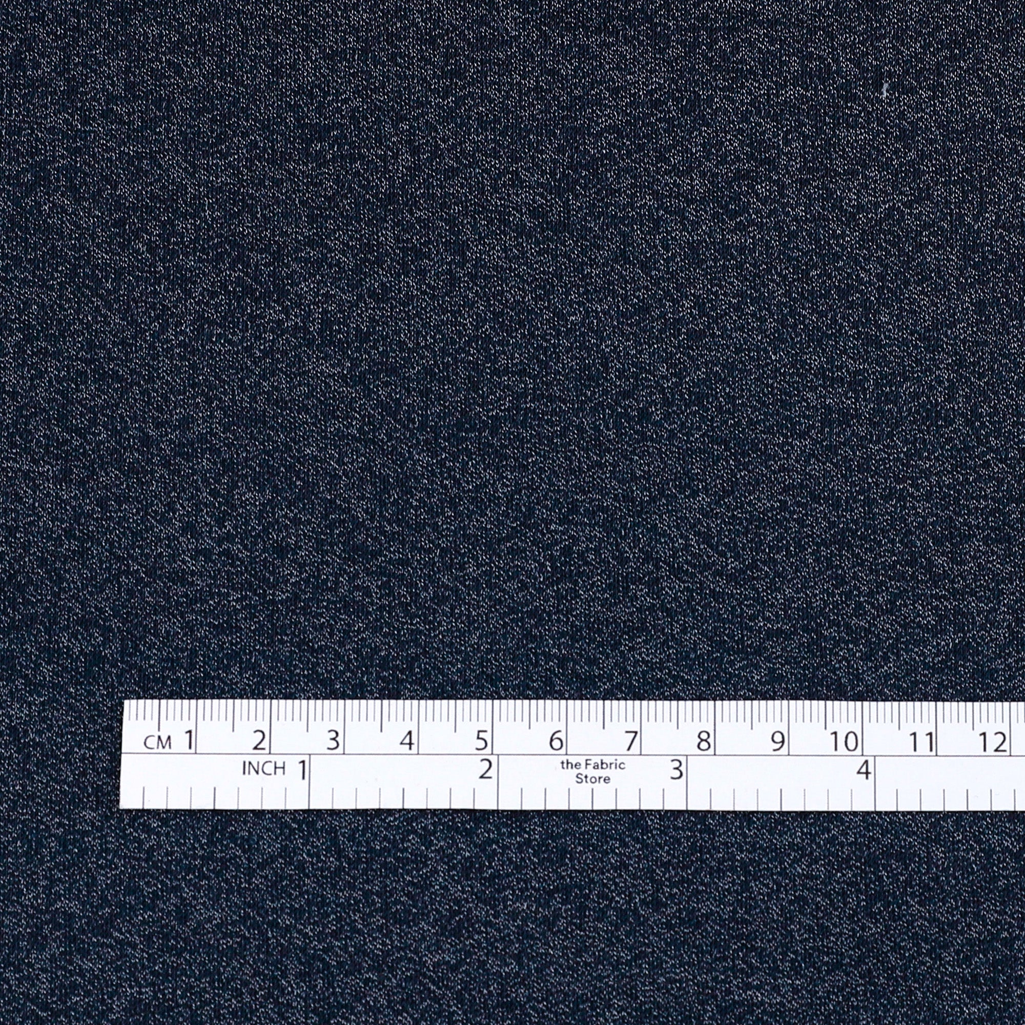 Merino / Silk Interlock - Night Sky Melange