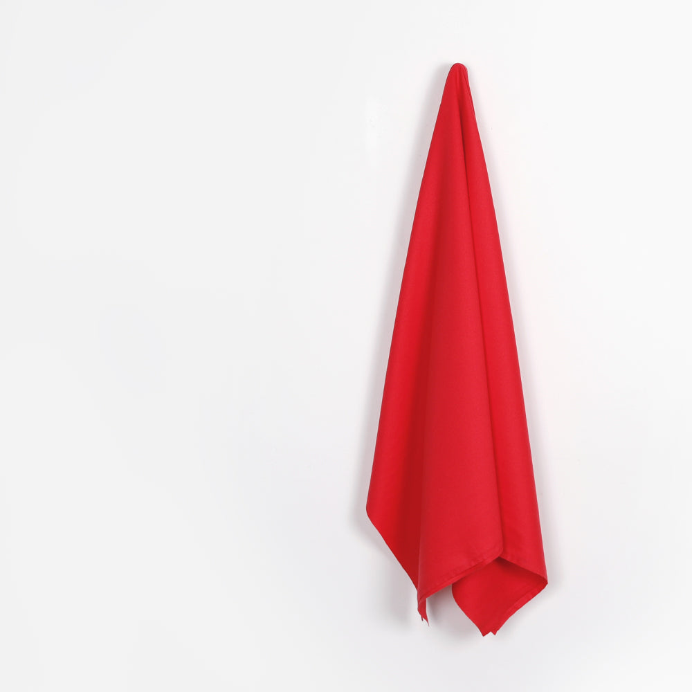 Pure Wool Flannel - Hibiscus