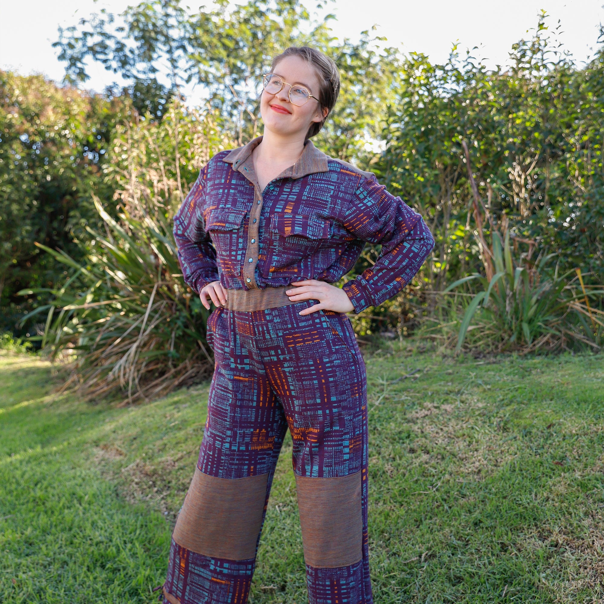 City Lights Merino Jacquard - Fluorite