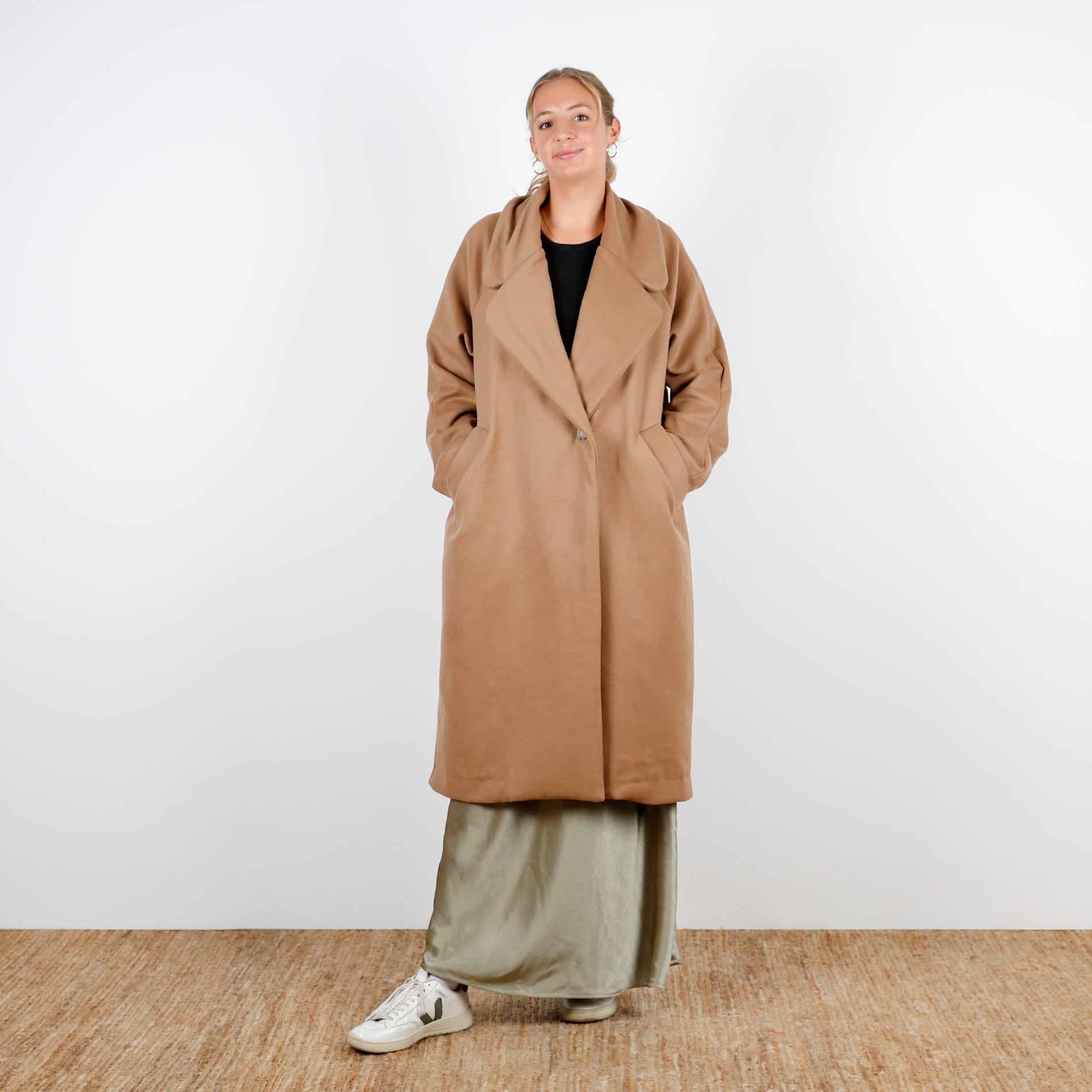 Wool/Cashmere Blend Melton - Noix – The Fabric Store NZ Wool/Cashmere Blend Melton - Noix – The Fabric Store NZ