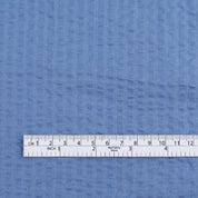 Stretch Seersucker Cotton - Cornflower