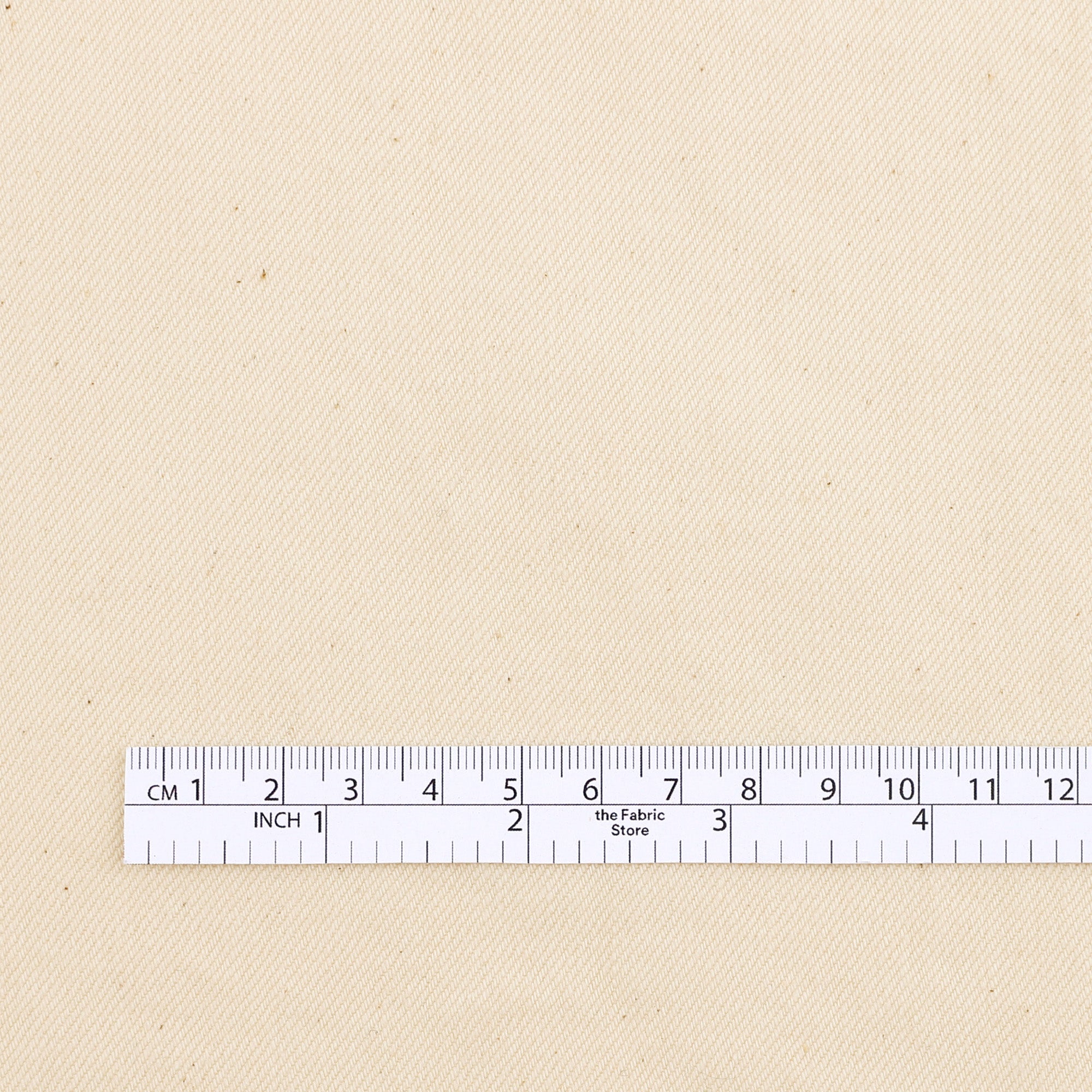 11oz Selvedge Denim - Cream Fleck
