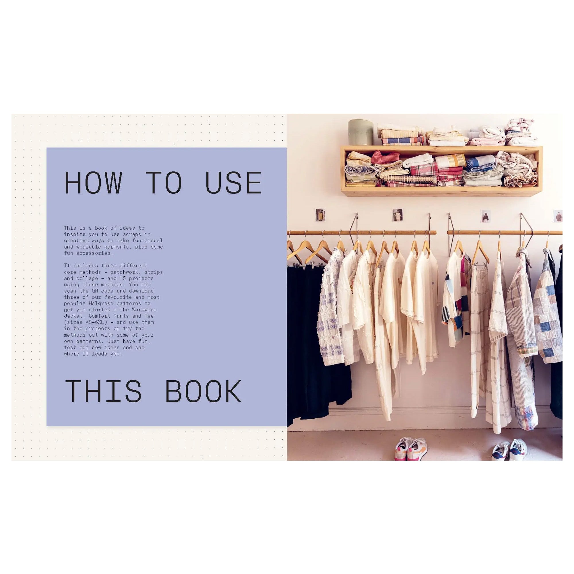 Sewing With Scraps - Paperback Book