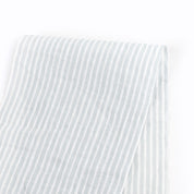 Sheer Striped Cotton Voile - Mist