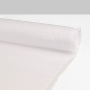 Sheer Poly Satin - White