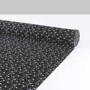 Shooting Star Satin Backed Crepe - Black