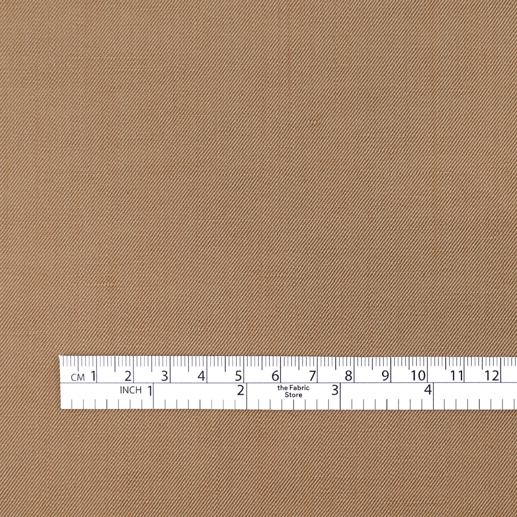 Wool/Linen Twill - Dusty Apricot