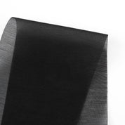 Sheer Cotton / Silk Organdy - Black