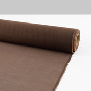 Sheer Cotton / Silk Organdy - Chocolate