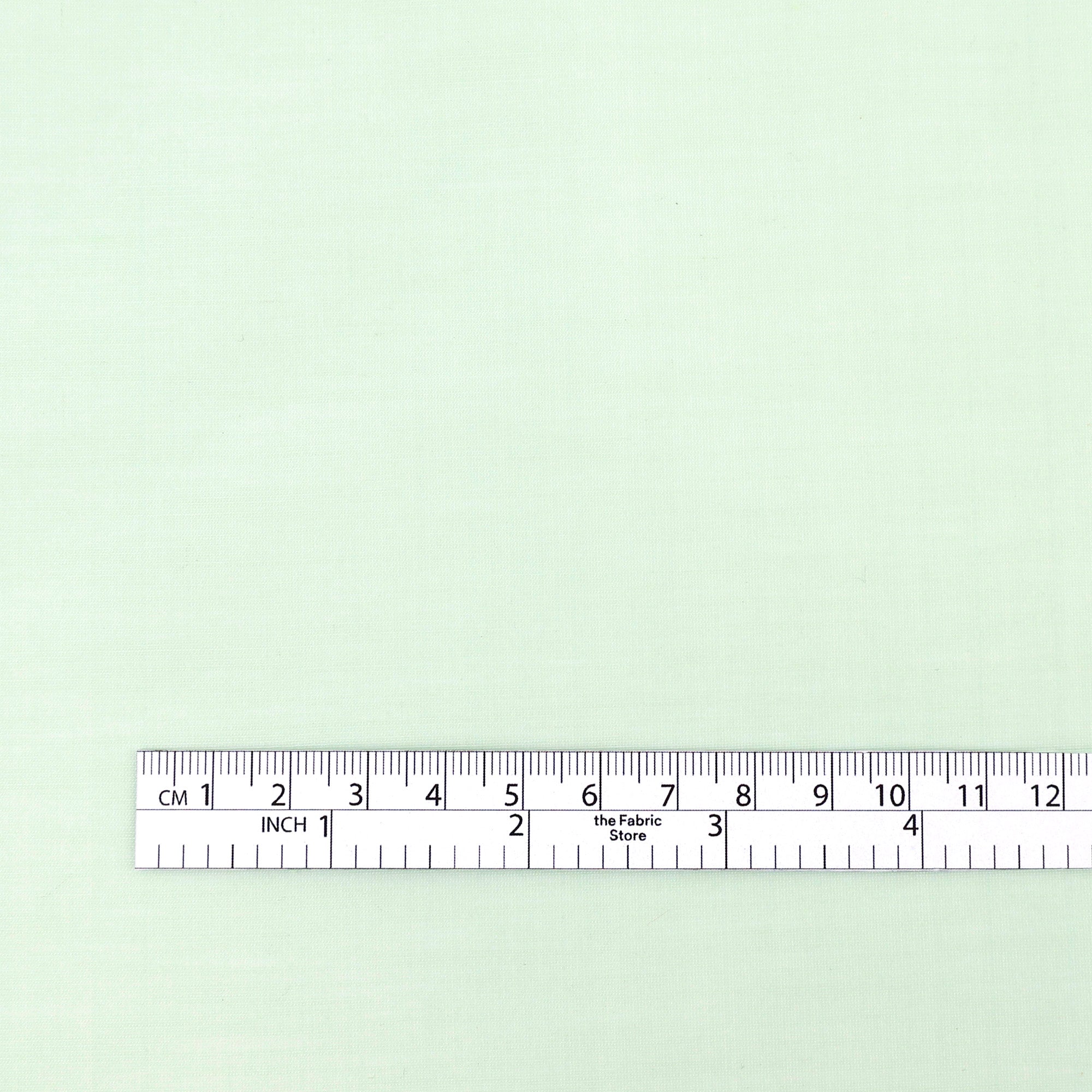 Sheer Cotton / Silk Organdy - Mint