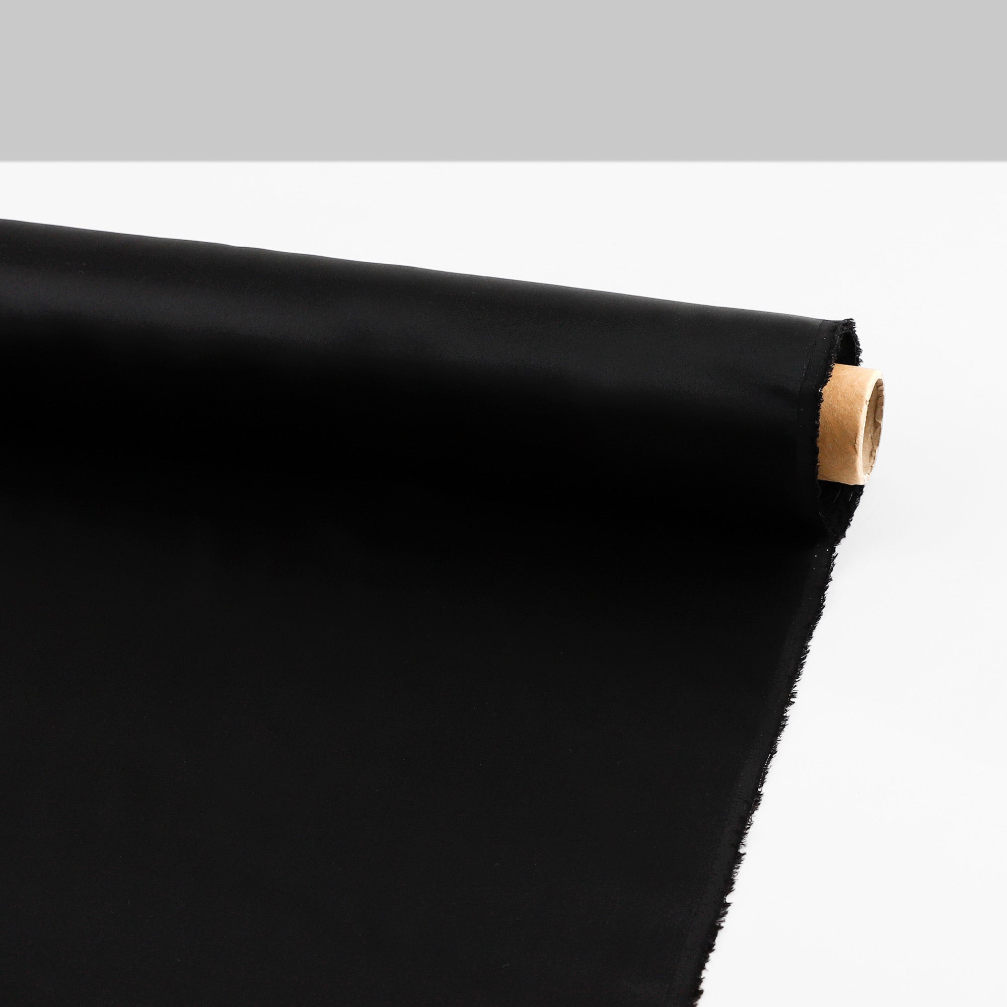 Silk / Cupro Satin - Black