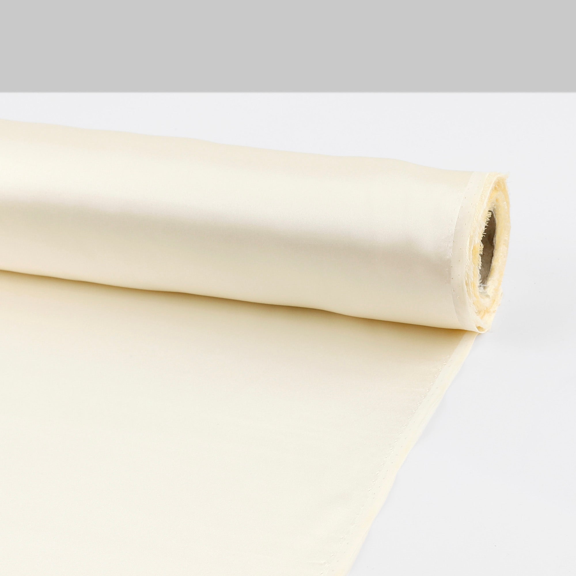 Silk / Cupro Satin - Cream