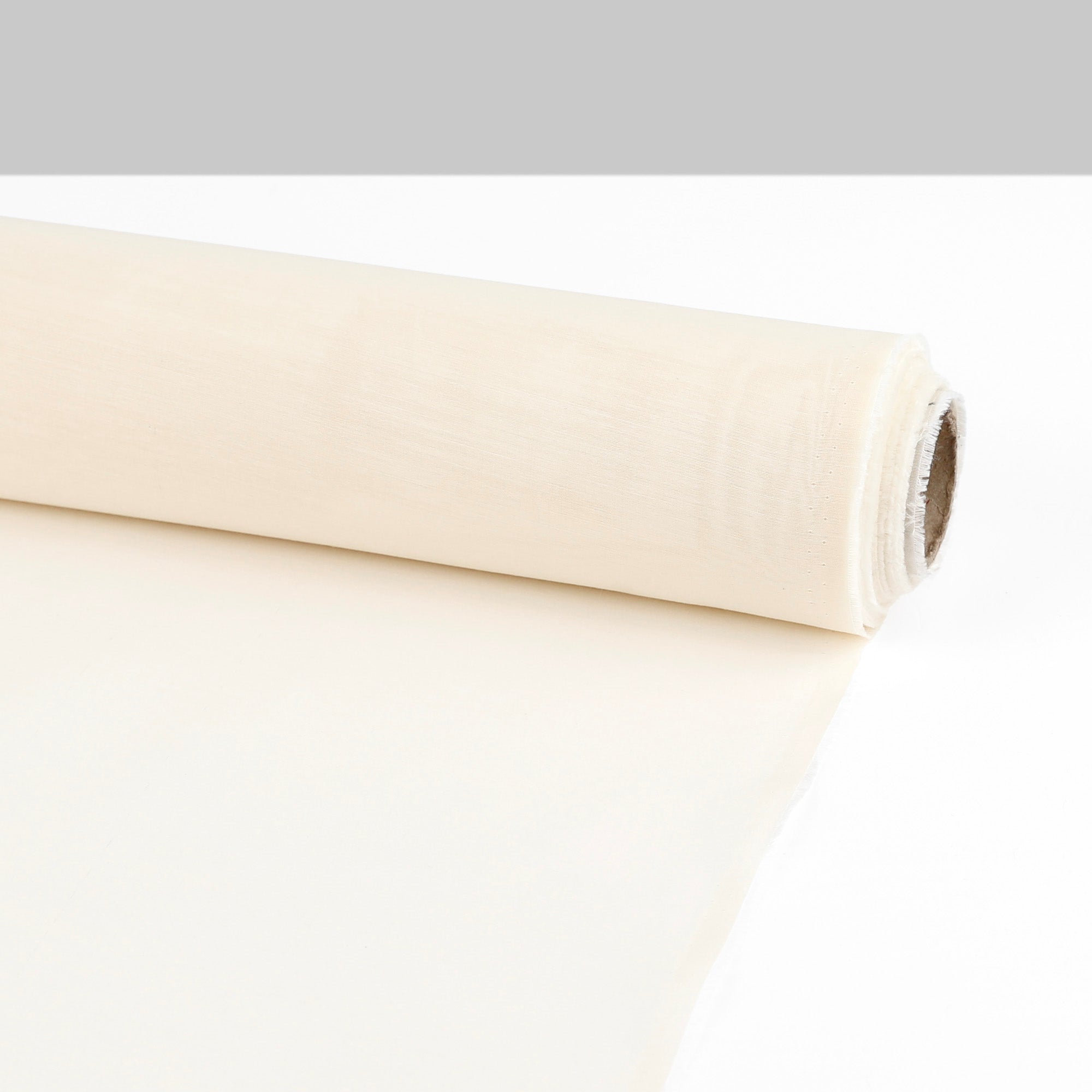 Sheer Cotton/Silk Organdy - Cream