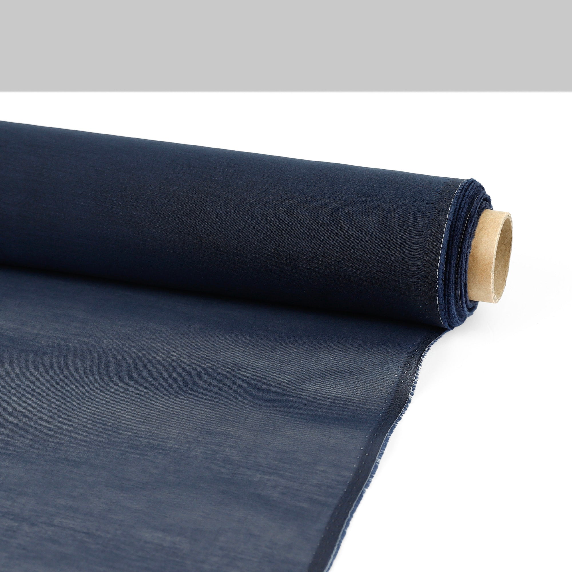 Sheer Cotton/Silk Organdy - Midnight