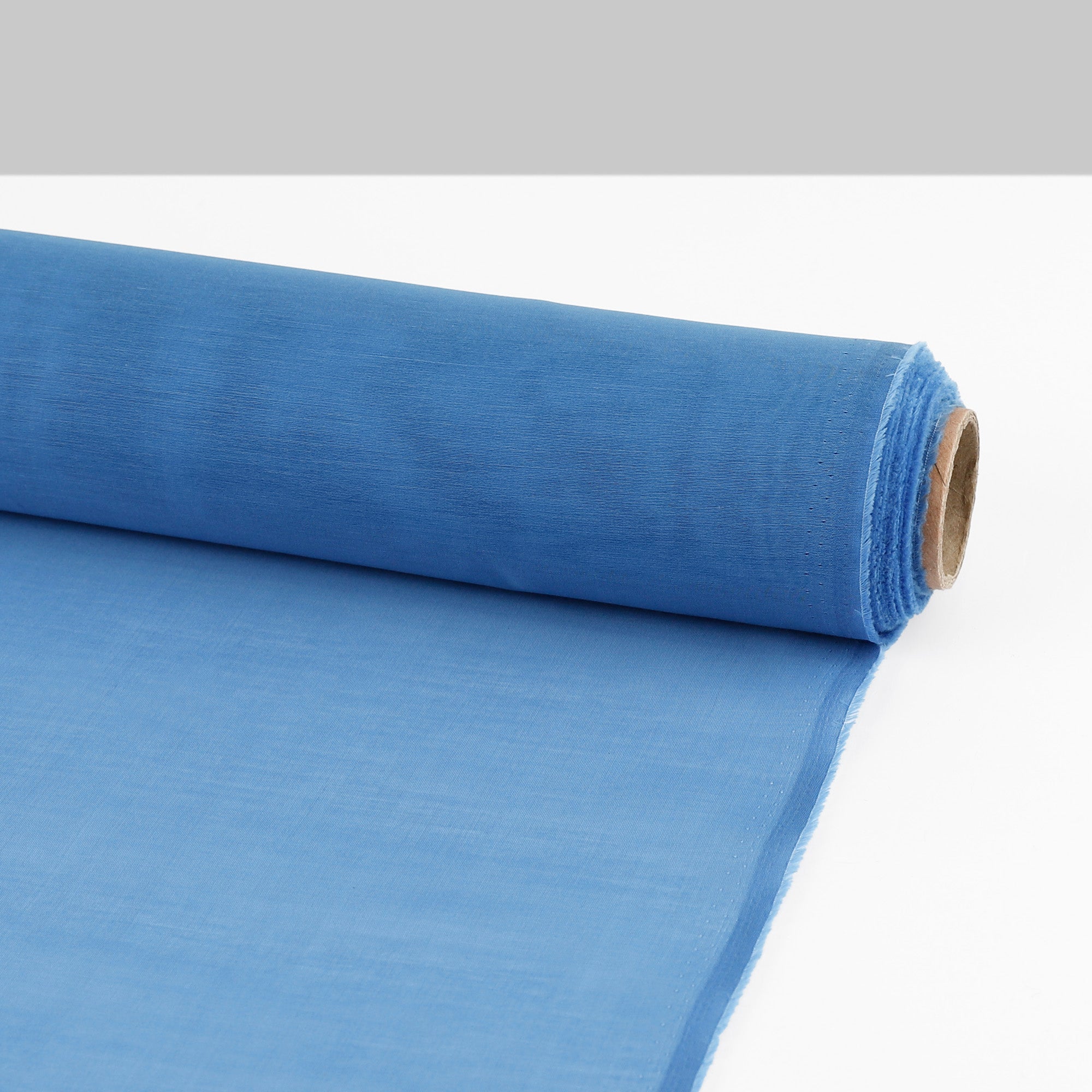 Sheer Cotton/Silk Organdy - Blue Dream