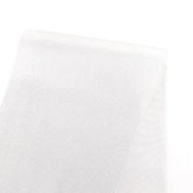 Foiled Cotton - White