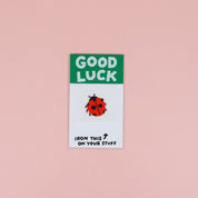 Good Luck Ladybug Iron-On