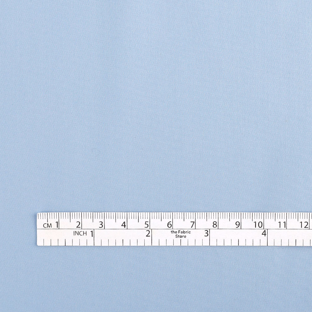 Stretch Cotton / Nylon Poplin - Sky