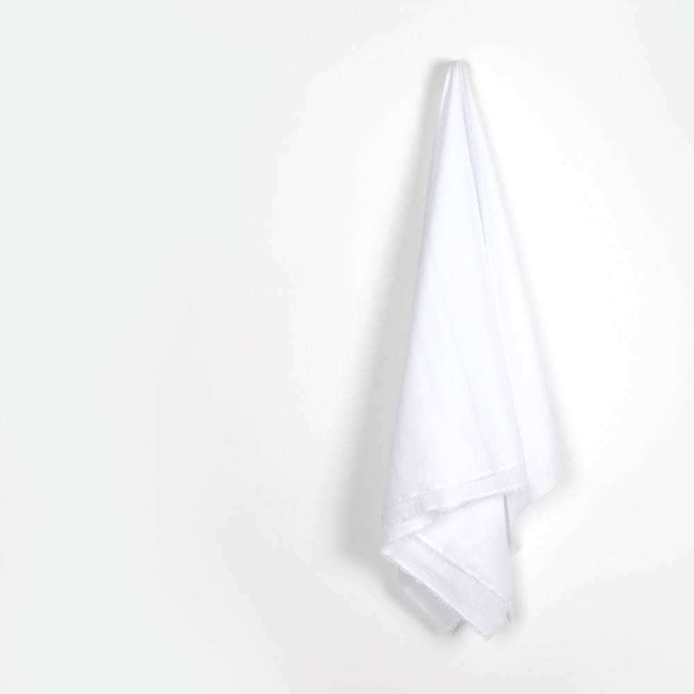 Organic Cotton Voile - White