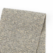 Wool Blend Tweed Coating - Rye