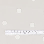 Flocked Dot Tulle - Ivory