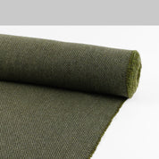 Stepped Wool Blend Coating - Green Mix