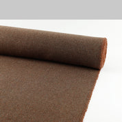 Stepped Wool Blend Coating - Russet Mix
