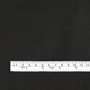 Peached Stretch Cotton Twill - Ebony
