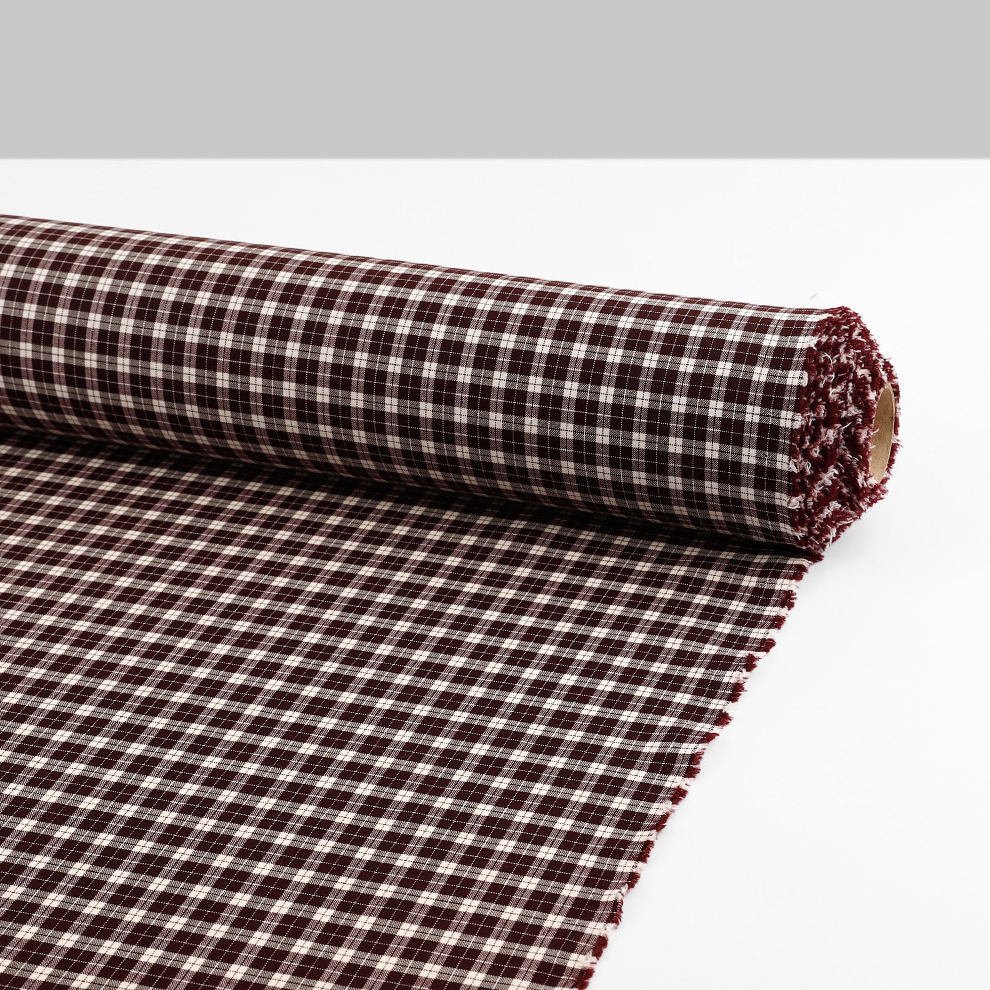 Vintage Plaid Wool - Mahogany