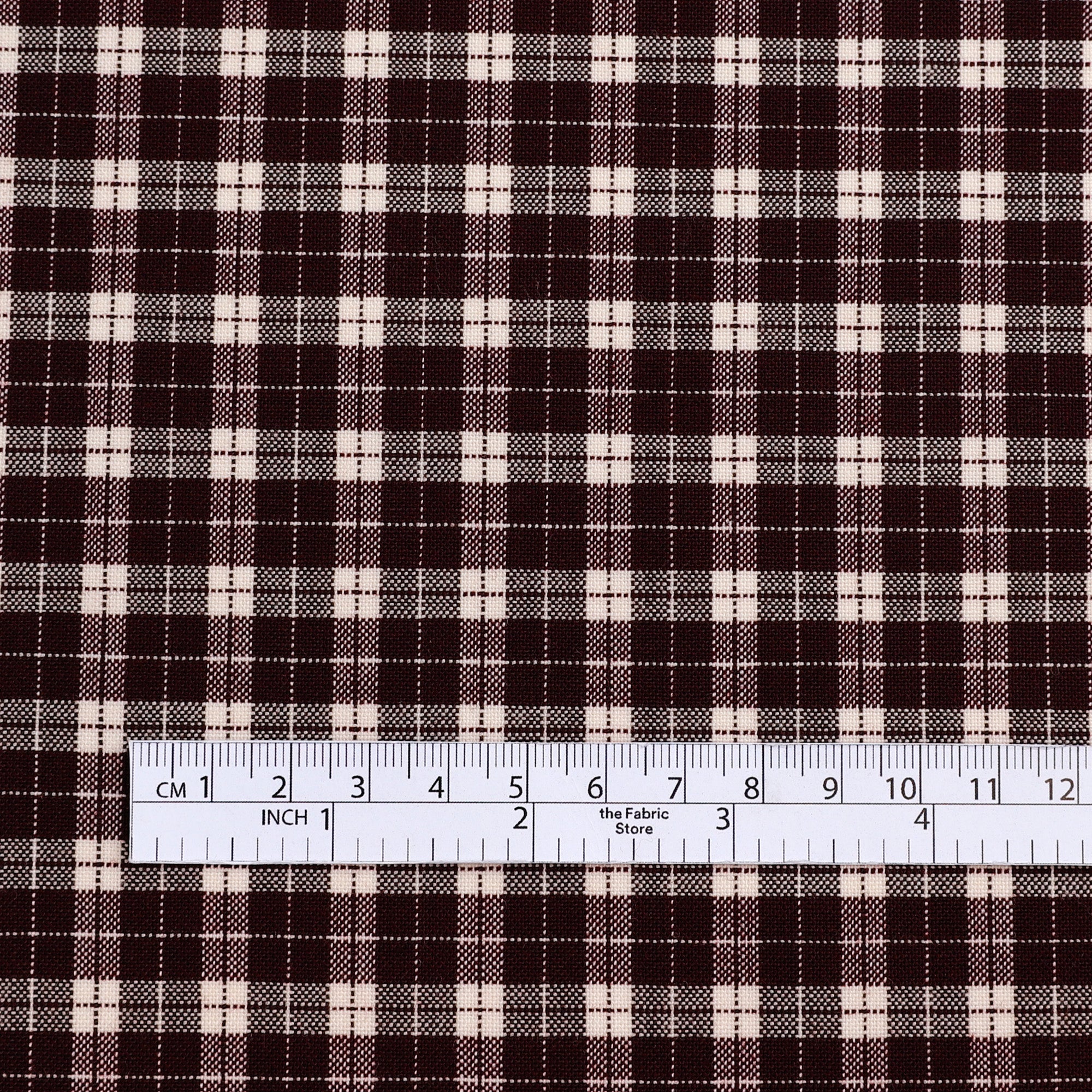 Vintage Plaid Wool - Mahogany