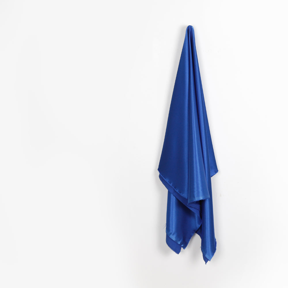 Stretch Poly Satin Lining - Lapis