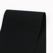 Stretch Silk / Cotton - Black (remnant)
