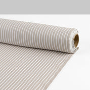 Cotton / Poly Stripe Twill - Fawn