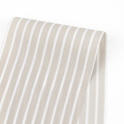 Cotton / Poly Stripe Twill - Fawn