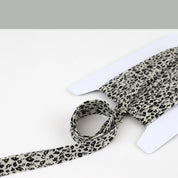 Tiny Ditsy Floral Cotton Bias Binding - Black