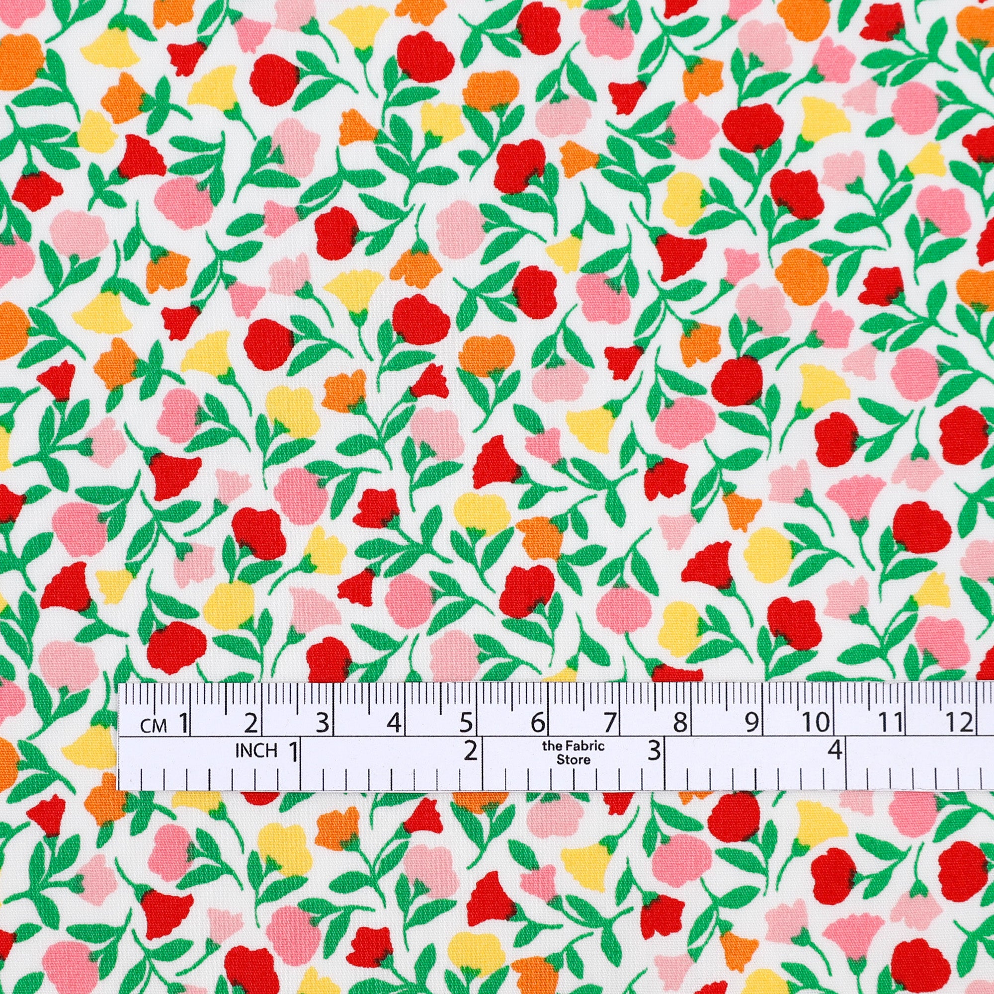 Canterbury Bells Stretch Cotton - Spring