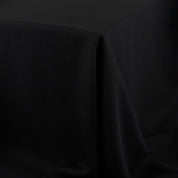 Midweight Recycled Poly Crepe - Black